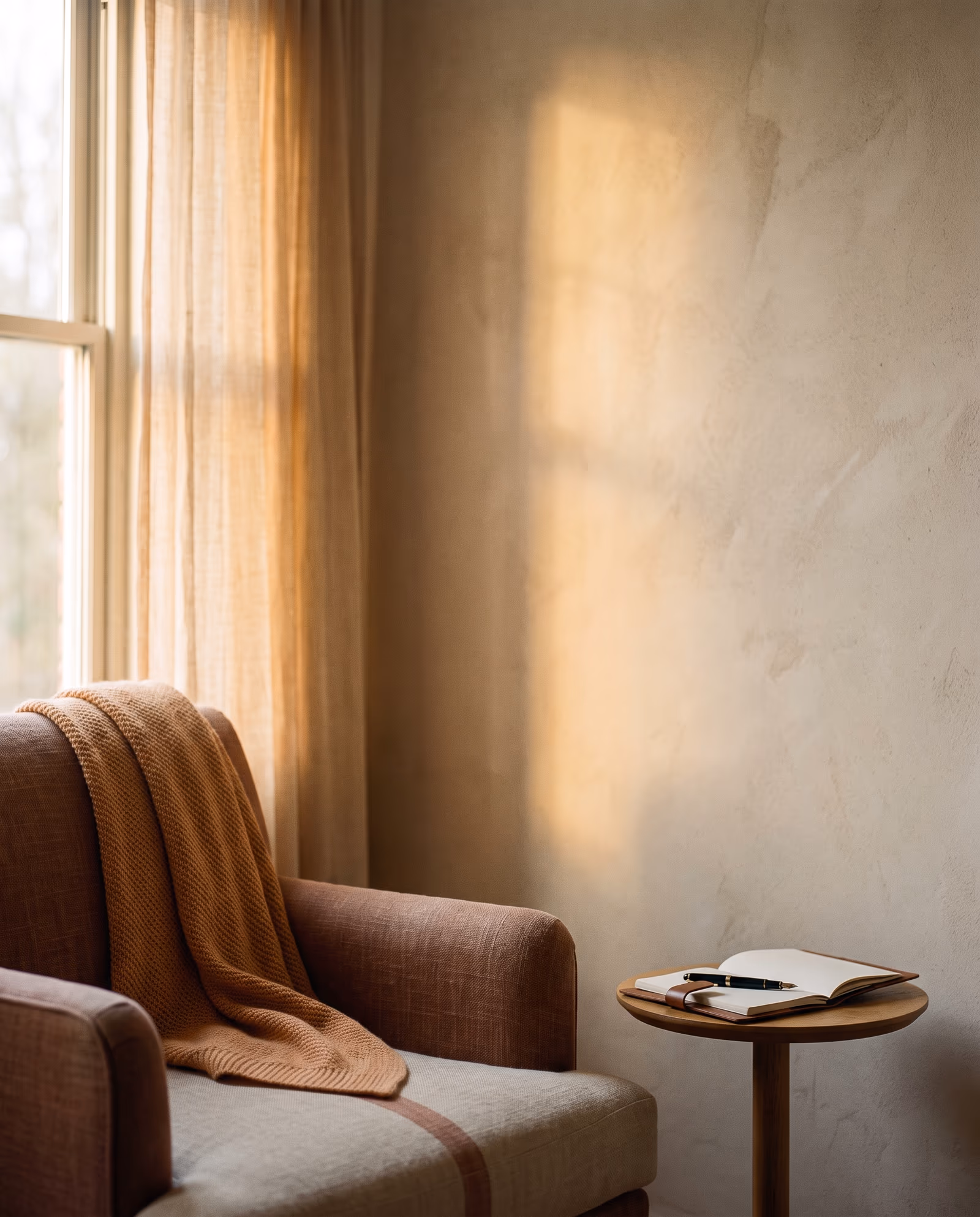Kelly's study in morning light